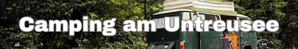 Camping am Untreusee in Hof